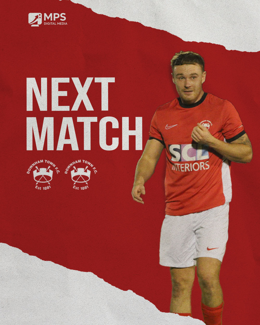 Graphic designed for Downham Town FC