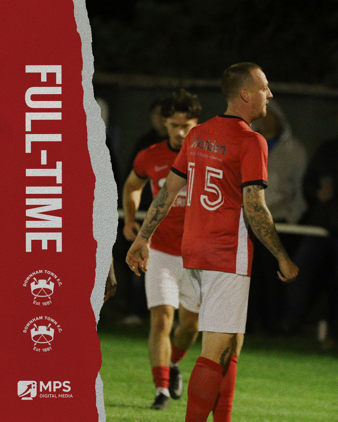Graphic designed for Downham Town FC